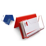 Red business Card holder